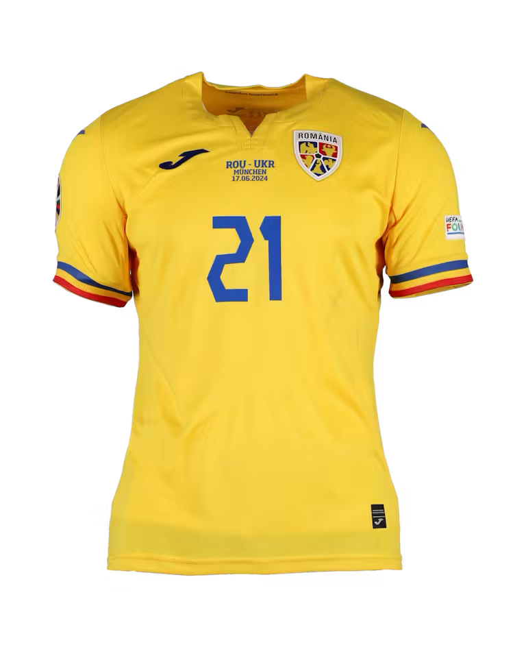 Nicolae Stanciu Romania jersey