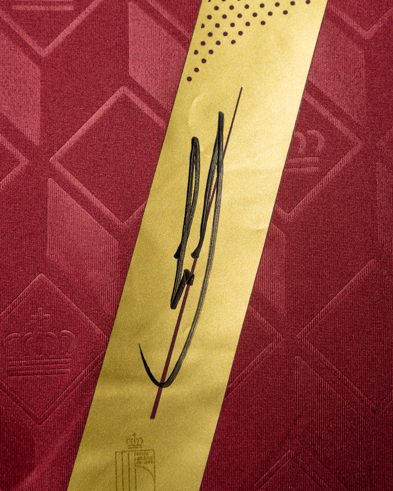 Kevin De Bruyne Belgium jersey