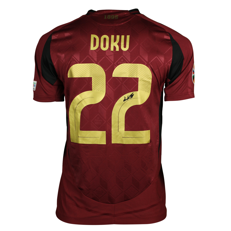 Jérémy Doku Belgium forması