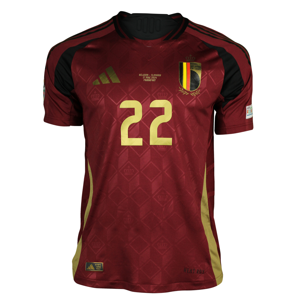 Jérémy Doku Belgium forması