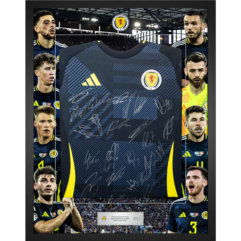 Limited Edition Framed Squad Signed Shirt -1