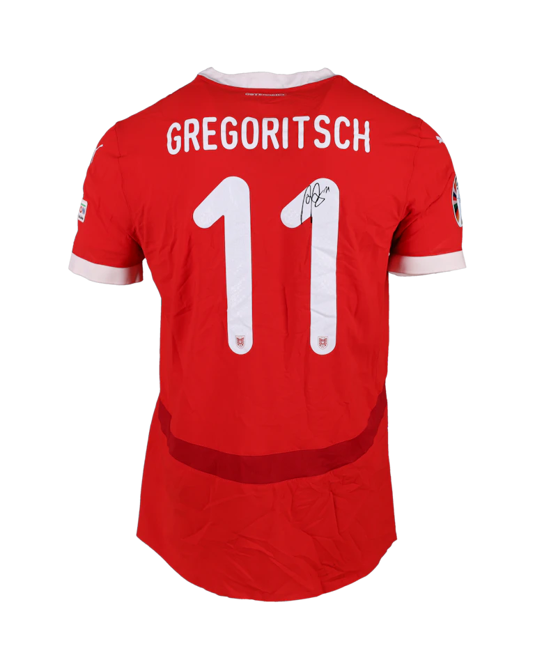 Austria-Trikot von Michael Gregoritsch