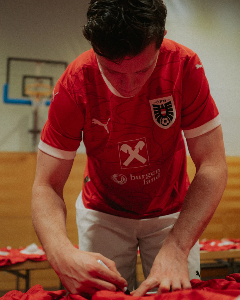 Austria-Trikot von Michael Gregoritsch