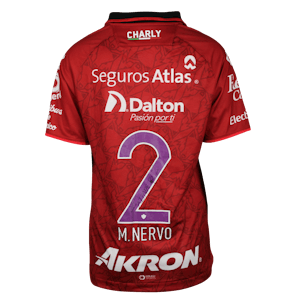Hugo Martín Nervo Atlas FC shirt