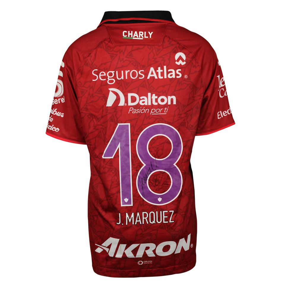 Ángel Jeremy Márquez Castañeda Atlas FC shirt