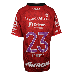 Jordy Josué Caicedo Medina Atlas FC jersey