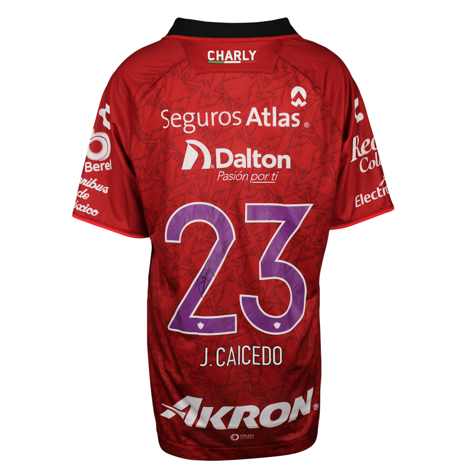 Jordy Josué Caicedo Medina Atlas FC jersey