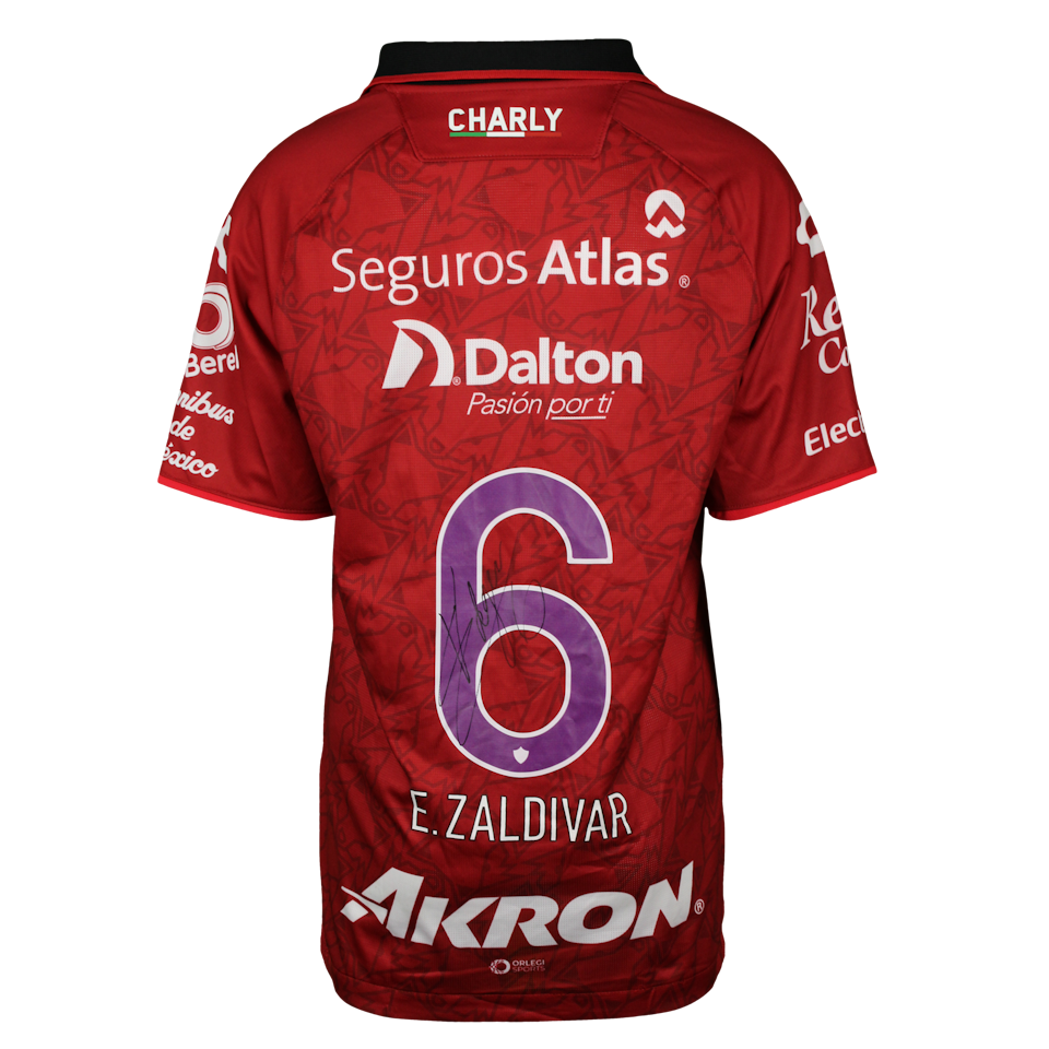 Edgar Zaldivar Valverde Atlas FC jersey