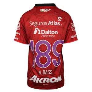 Abraham Bass Flores Atlas FC shirt