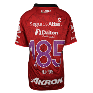 Víctor Hugo Ríos de Alba Atlas FC shirt