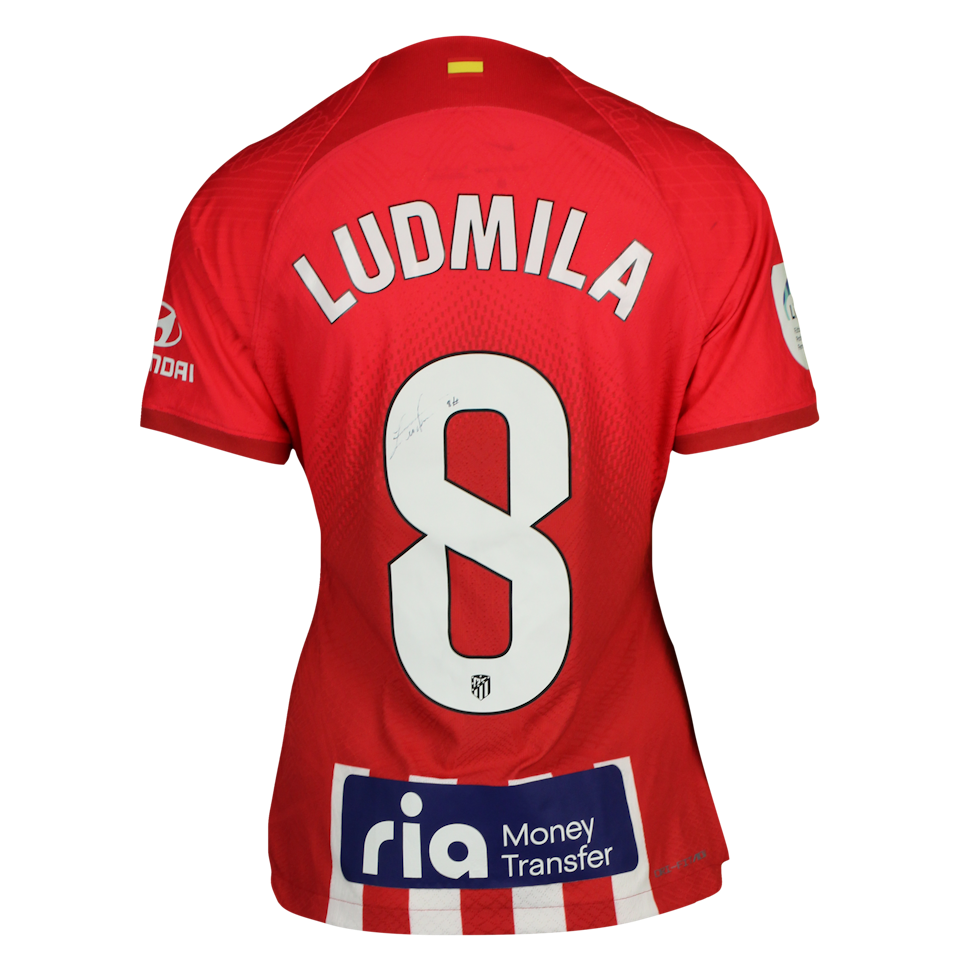 Shirt van Ludmila da Silva Atlético de Madrid Femenino
