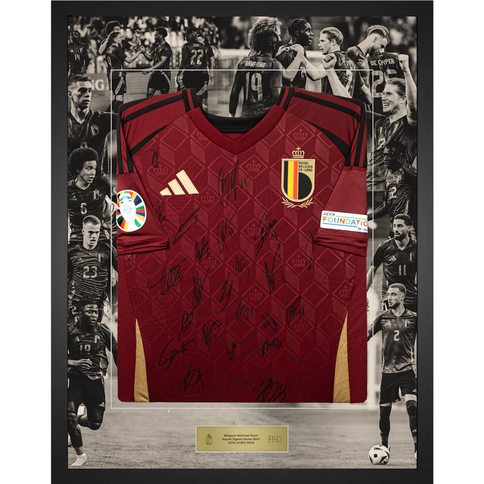 Limited Edition Framed Squad Signed Shirt - 1