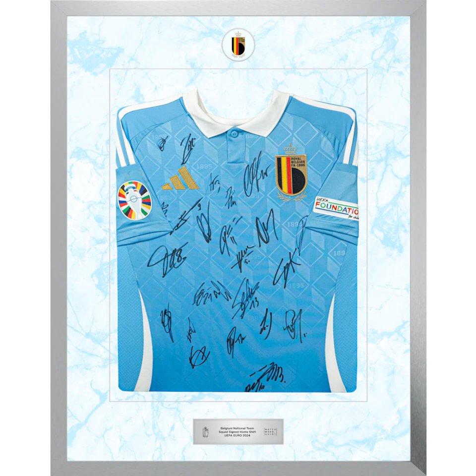Limited Edition Framed Squad Signed Shirt - 2