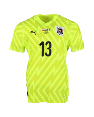 Austria 팀의 Patrick Pentz 셔츠