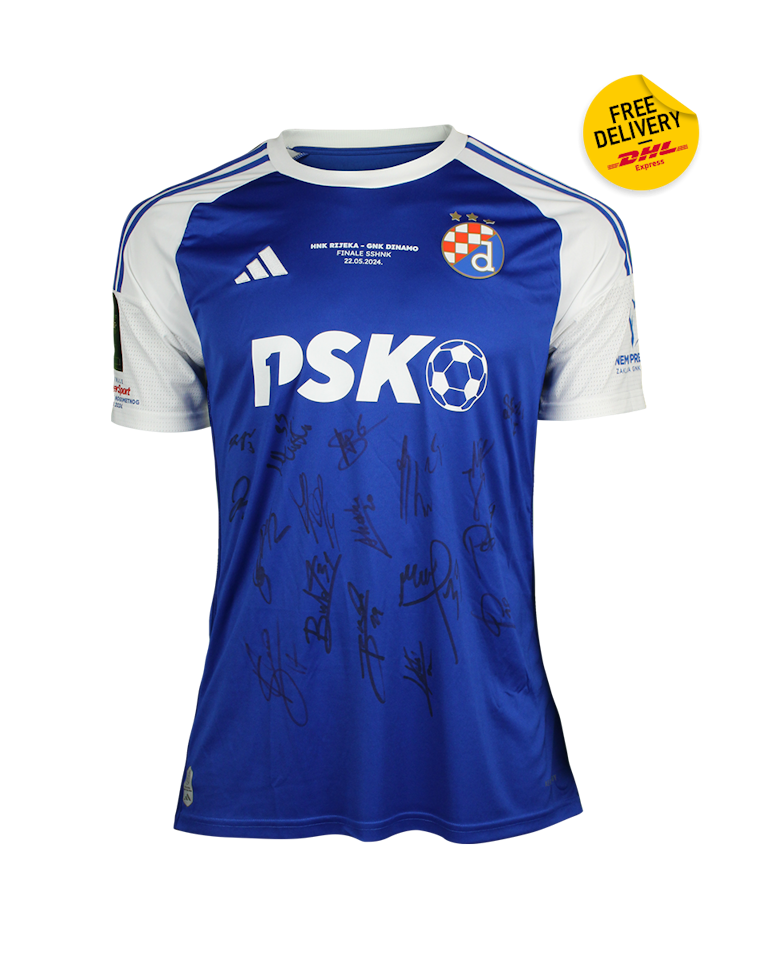 Squad Signed Shirt | Dinamo Zagreb