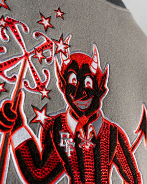 Off-White™️ c/o AC Milan 23-24 varsity jacket