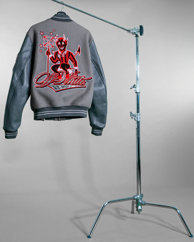 Off-White™️ c/o AC Milan 23-24 varsity jacket