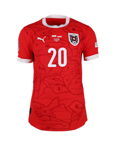 Austria-Trikot von Konrad Laimer