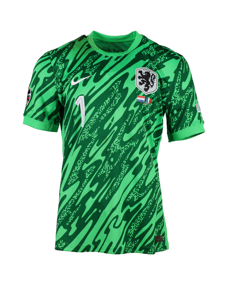Bart Verbruggen Netherlands shirt