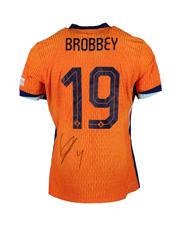 Brian Brobbey Netherlands shirt