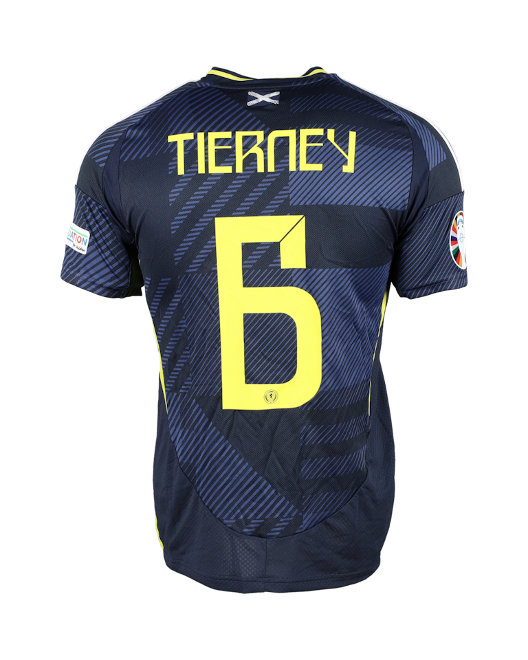 Kieran Tierney Scotland shirt
