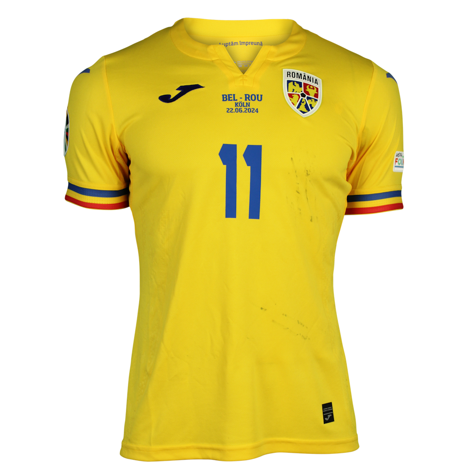 Nicușor Bancu Romania shirt