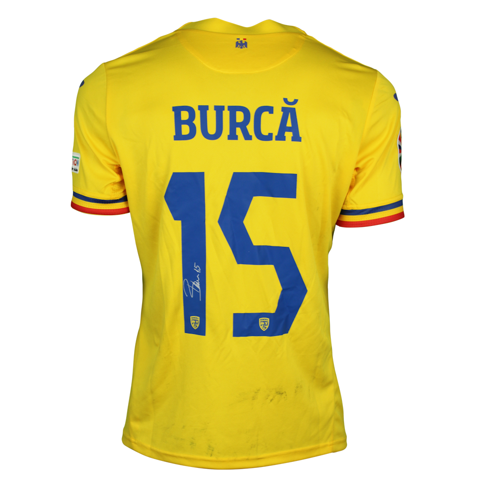Andrei Burcă Romania shirt