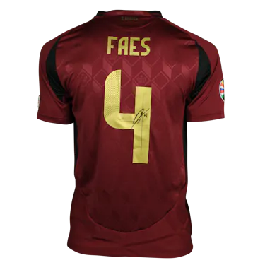 Wout Faes Belgium forması