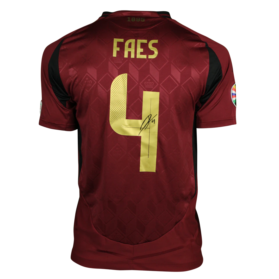 Wout Faes Belgium forması