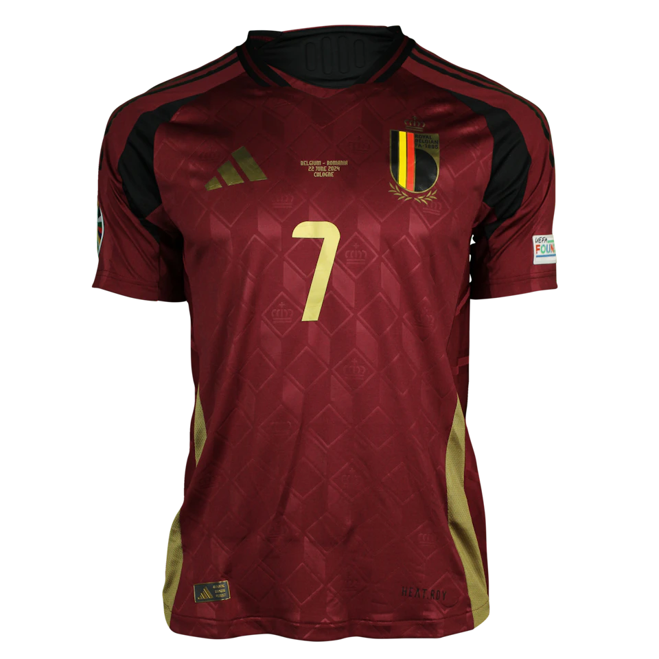 Belgium-Trikot von Kevin De Bruyne