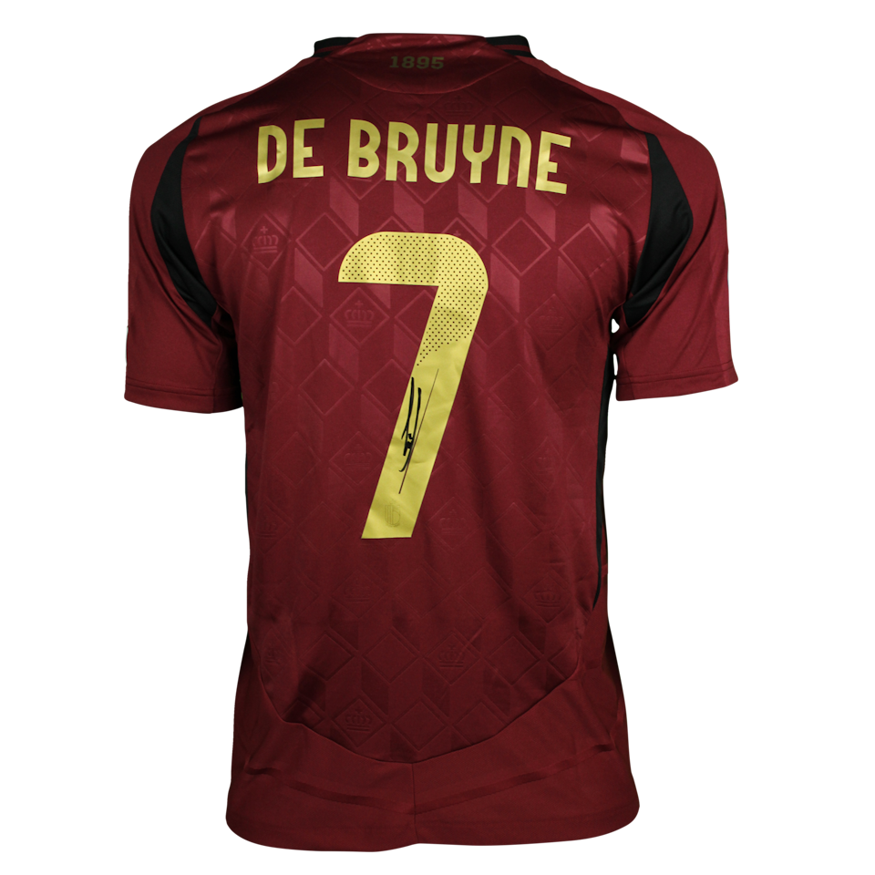 Kevin De Bruyne Belgium shirt