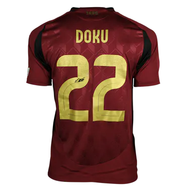 Jérémy Doku Belgium jersey