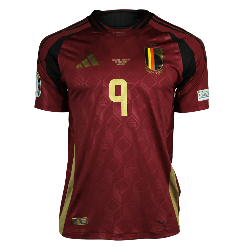 Leandro Trossard Belgium jersey