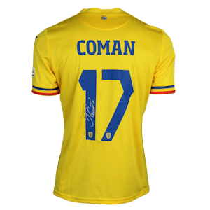 Florinel Coman Romania jersey