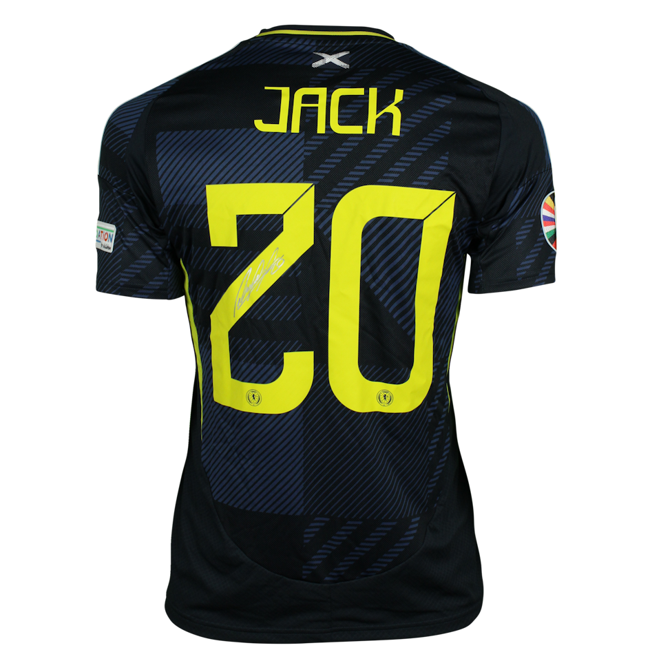 Ryan Jack Scotland shirt