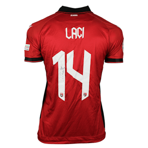 Qazim Laci Albania jersey
