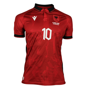 Nedim Bajrami Albania shirt