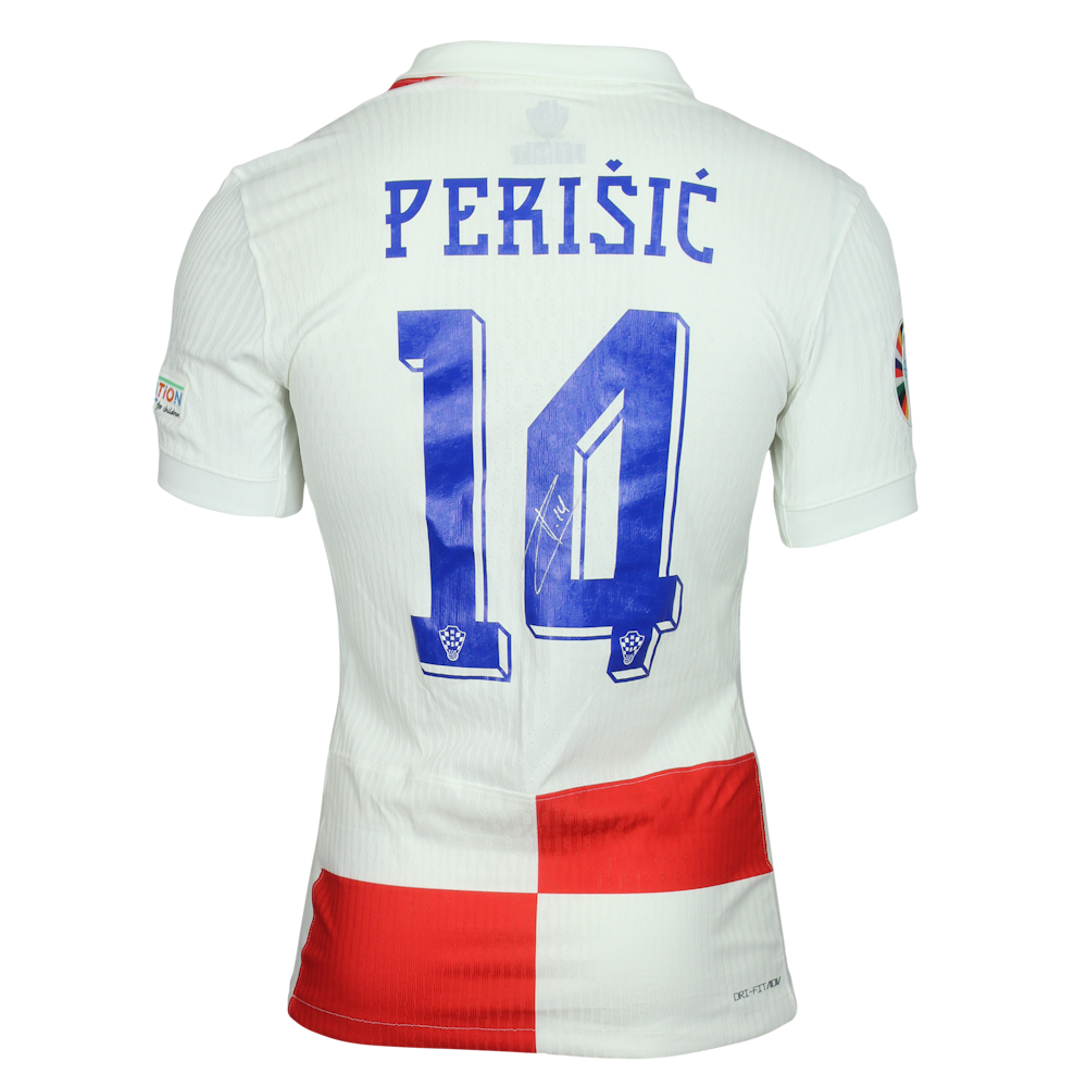 Ivan Perišić | Croatia - Italy | MatchWornShirt