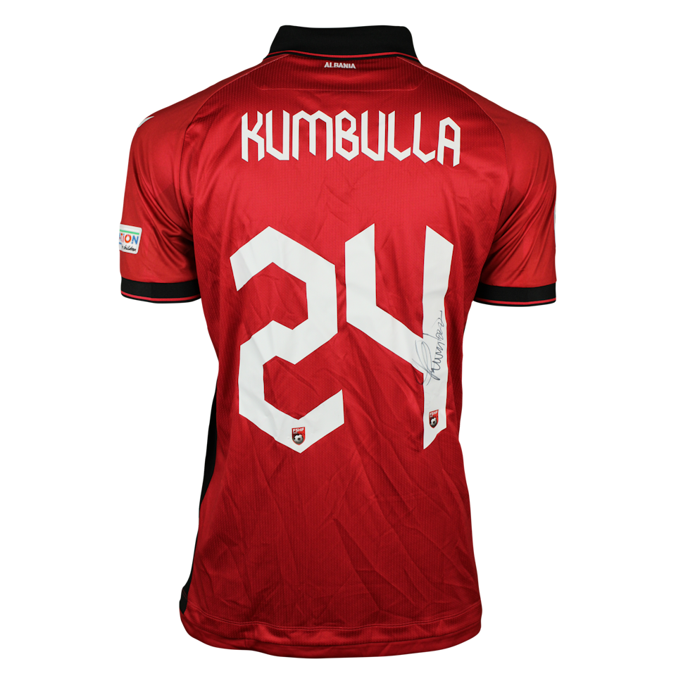 Camiseta Marash Kumbulla Albania