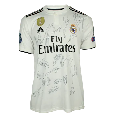Real Madrid | UCL 2018/2019 Squad Signed Shirt