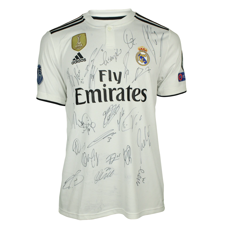 Real Madrid | UCL 2018/2019 Squad Signed Shirt