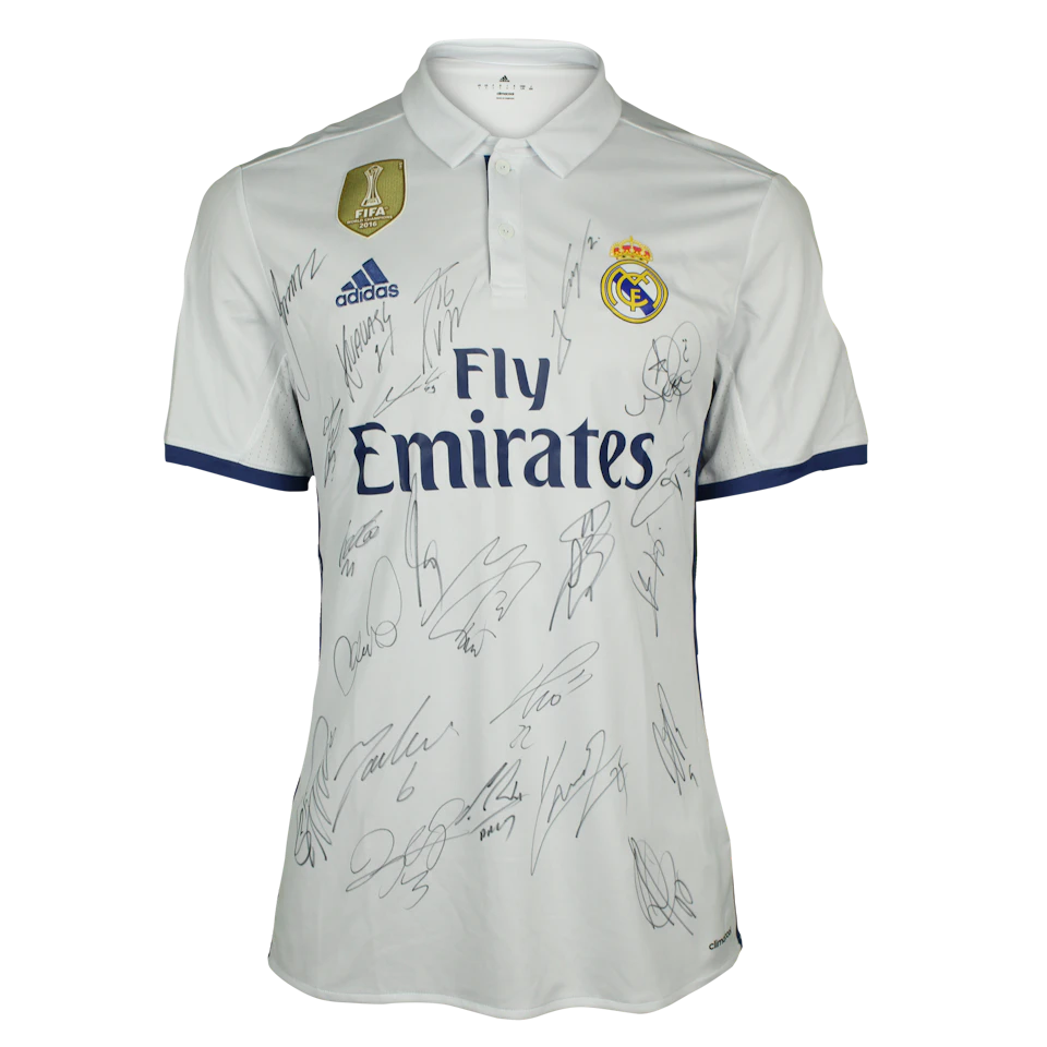 Real Madrid | UCL 2016/2017 Squad Signed Shirt