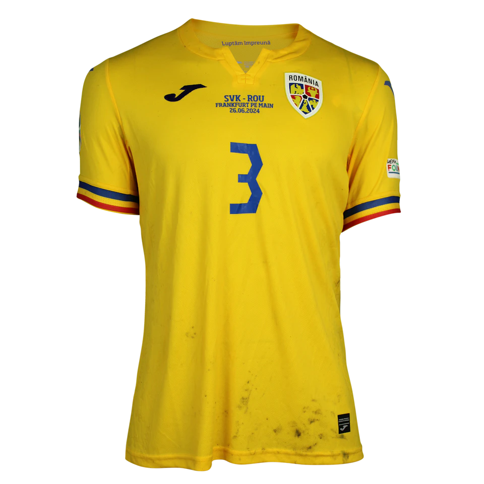 来自Romania的Radu Drăgușin球衣