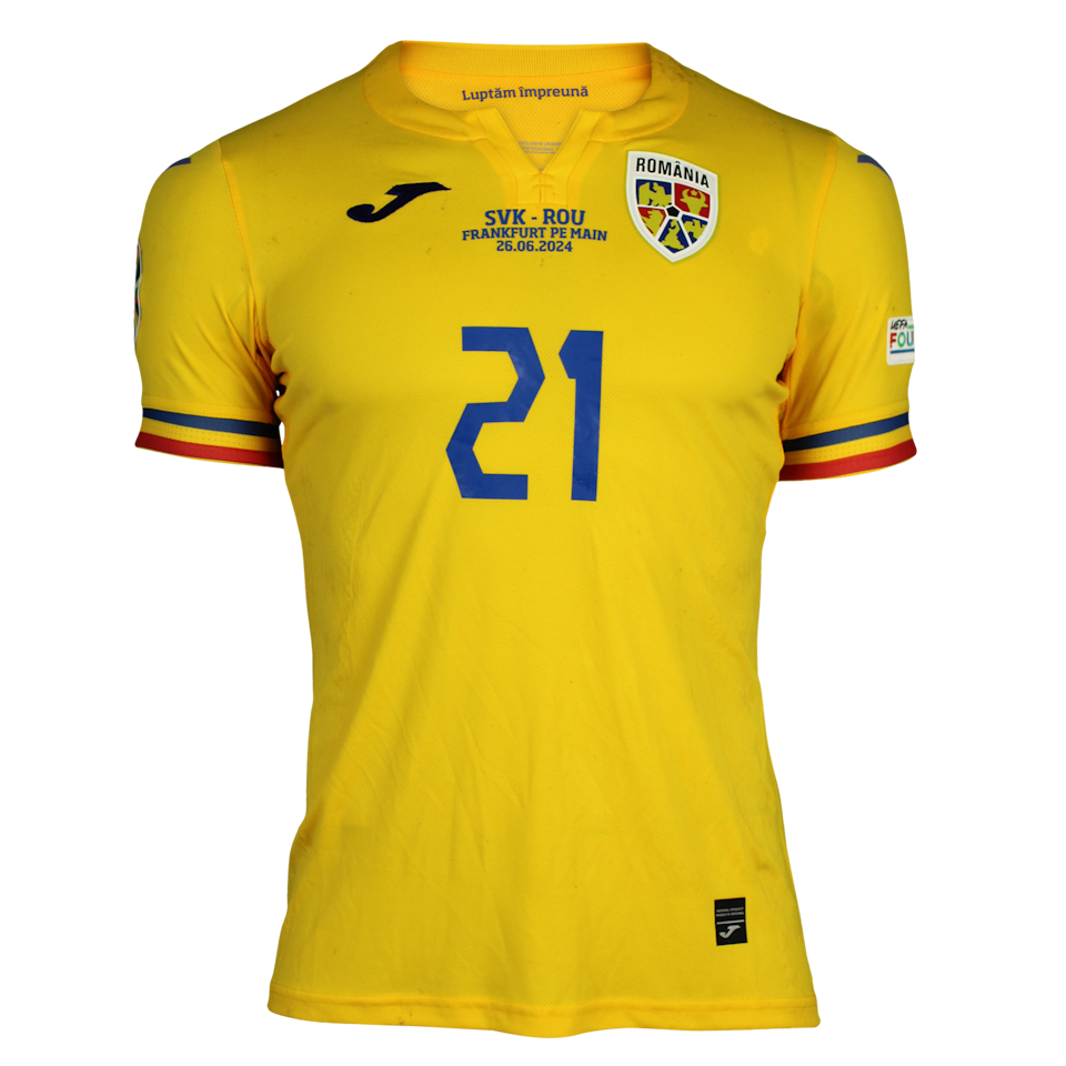 Nicolae Stanciu Romania shirt