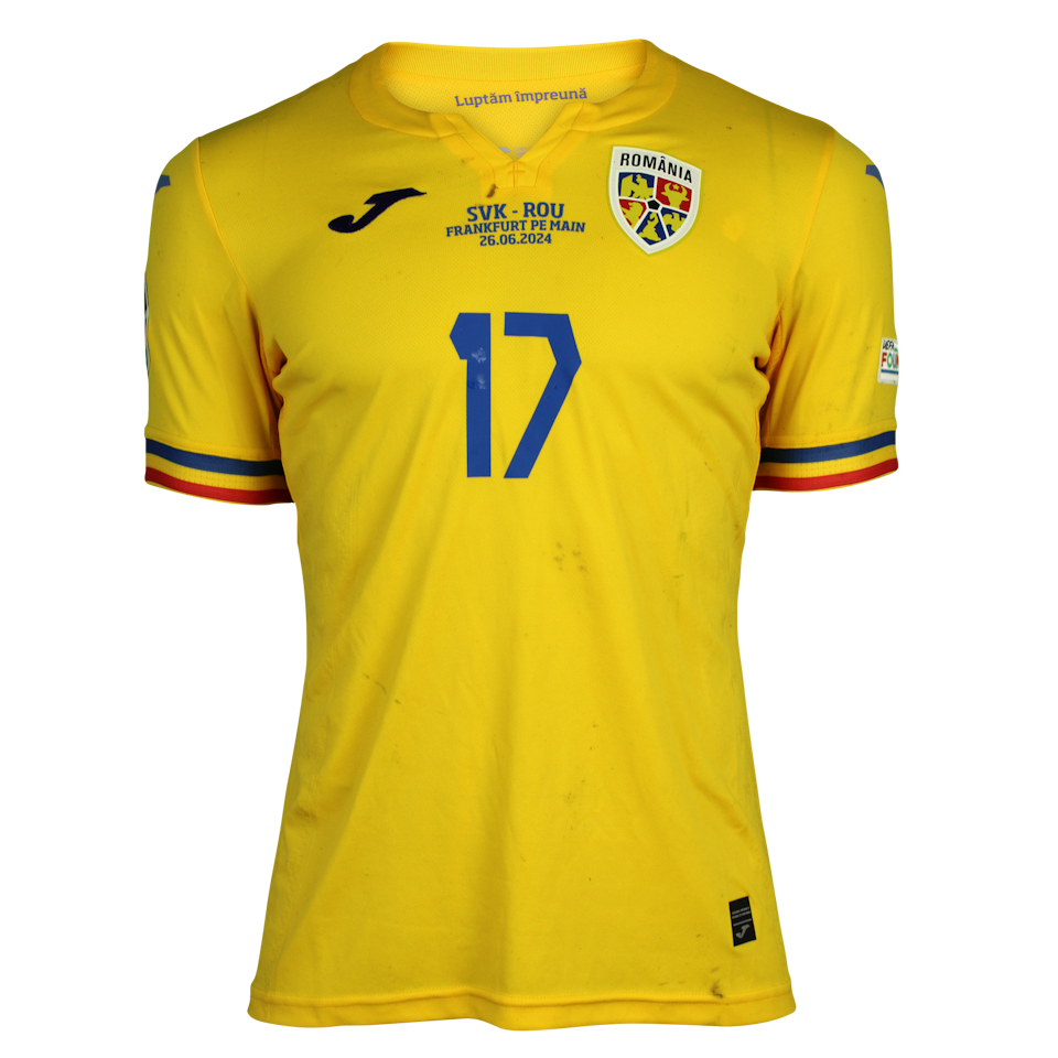 Florinel Coman Romania shirt
