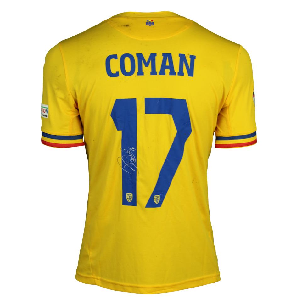 Florinel Coman Romania shirt