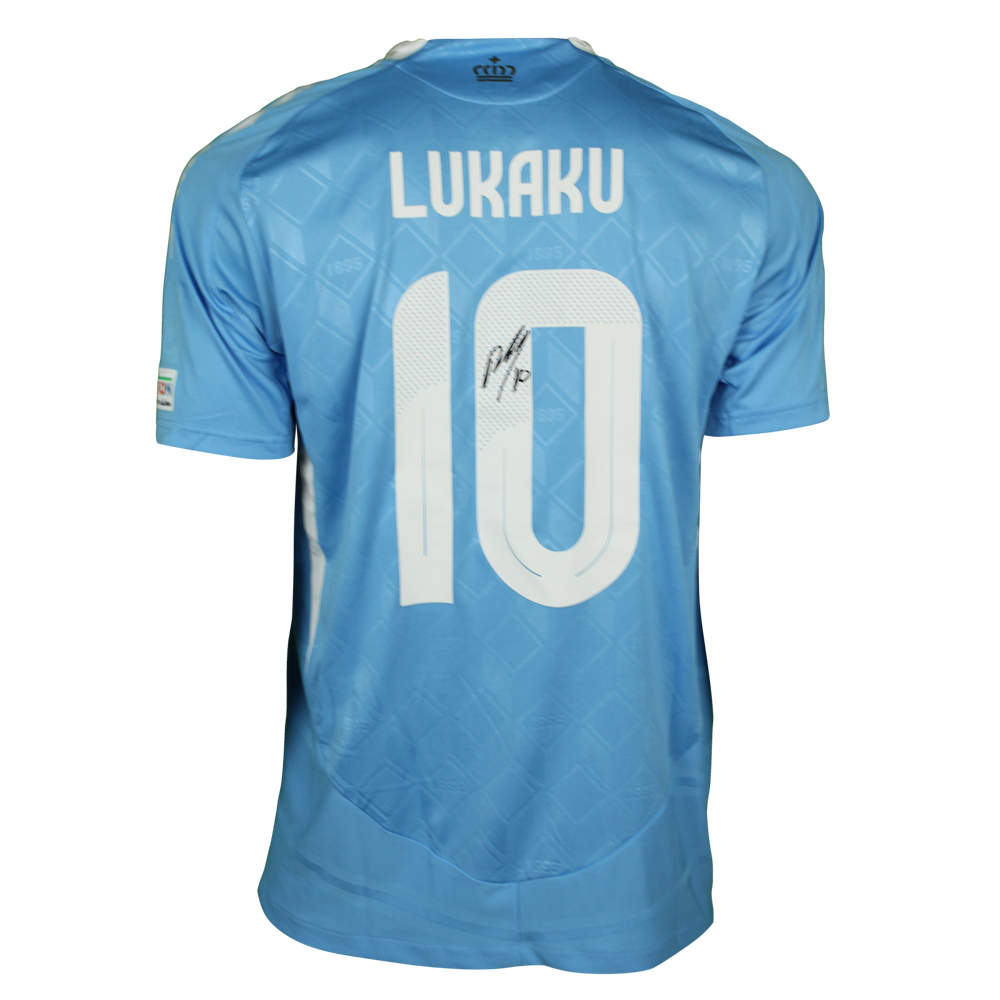 Romelu Lukaku | Ukraine - Belgium | MatchWornShirt