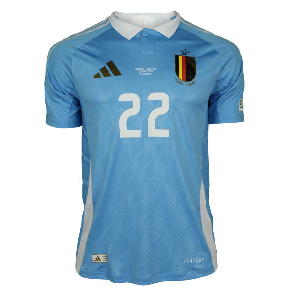 Jérémy Doku Belgium shirt
