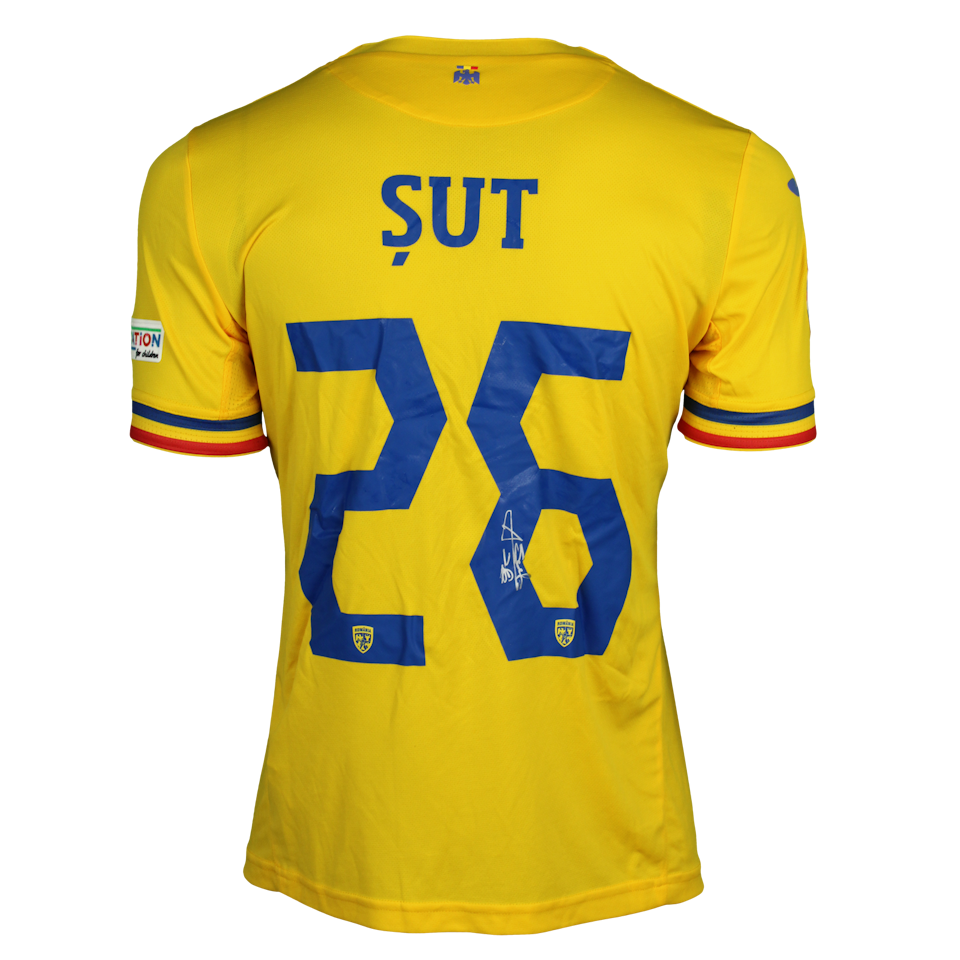 Adrian Sut Romania shirt