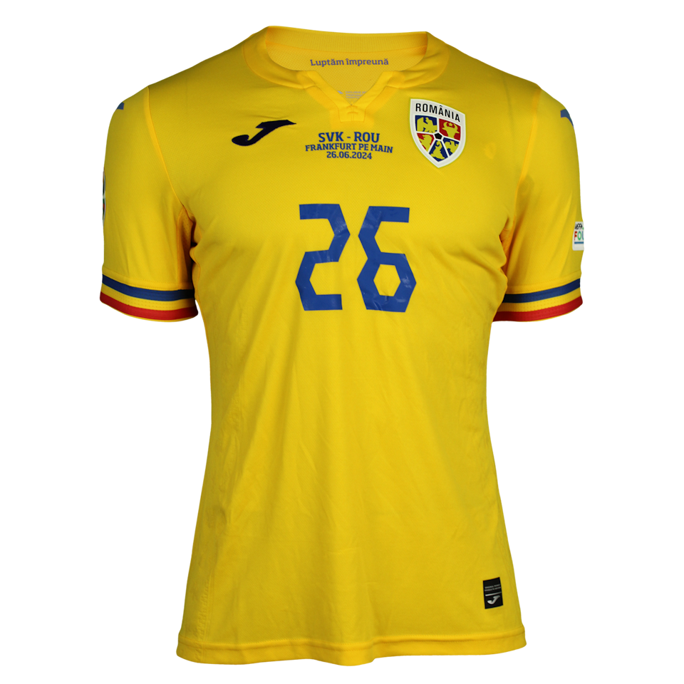 Adrian Sut Romania shirt